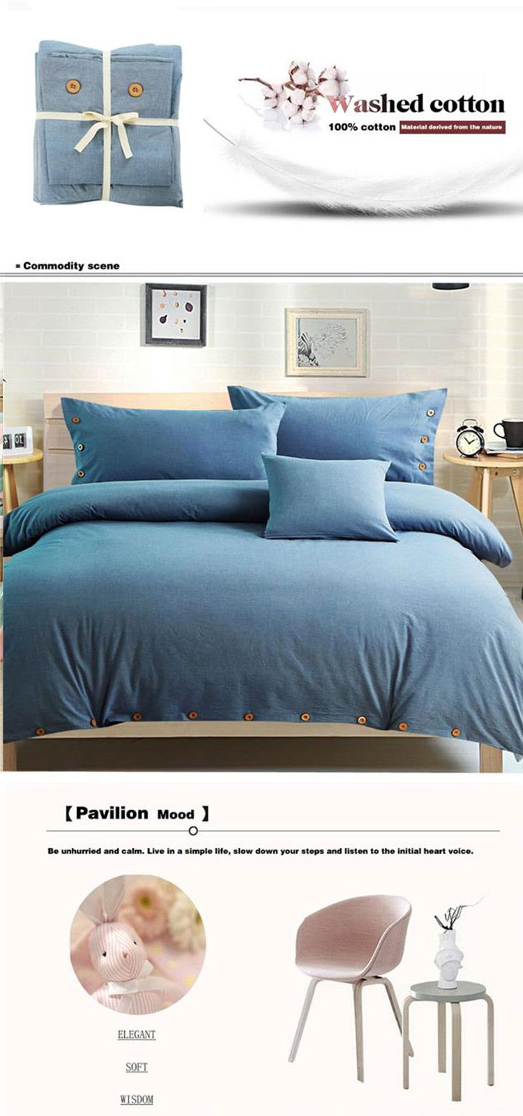Luxurious Blue Comforter Sets Full