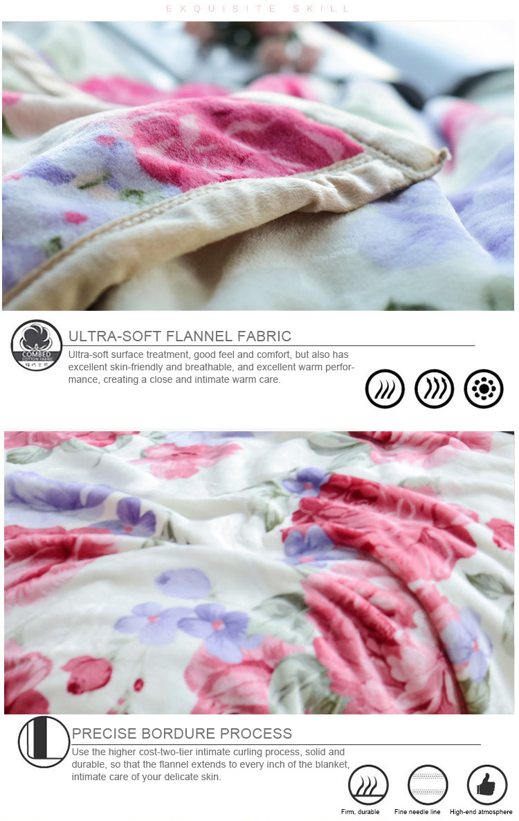 Soft And Comfortable Flannel Fleece Blanket