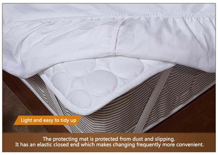 Twin Size Fitted Mattress Waterproof Allergy