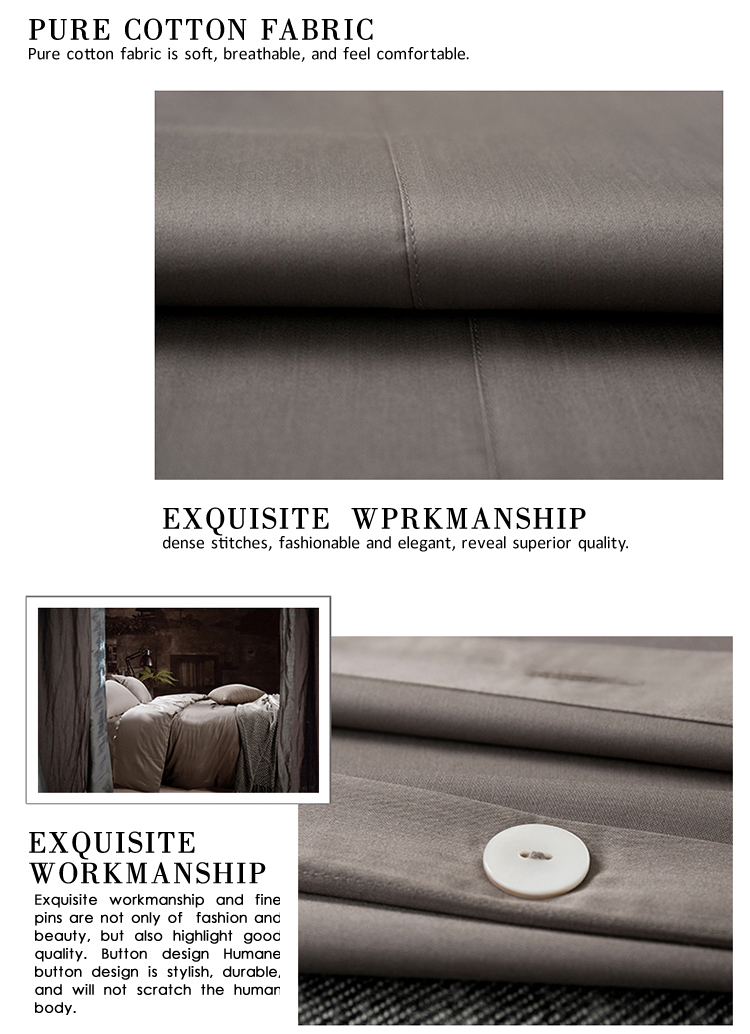 Bedroom Deluxe Grey Comforter Sets King
