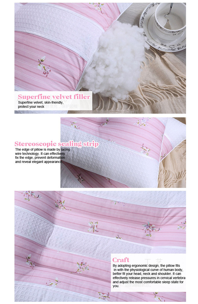 Durable 100% Cotton Fancy Pillows