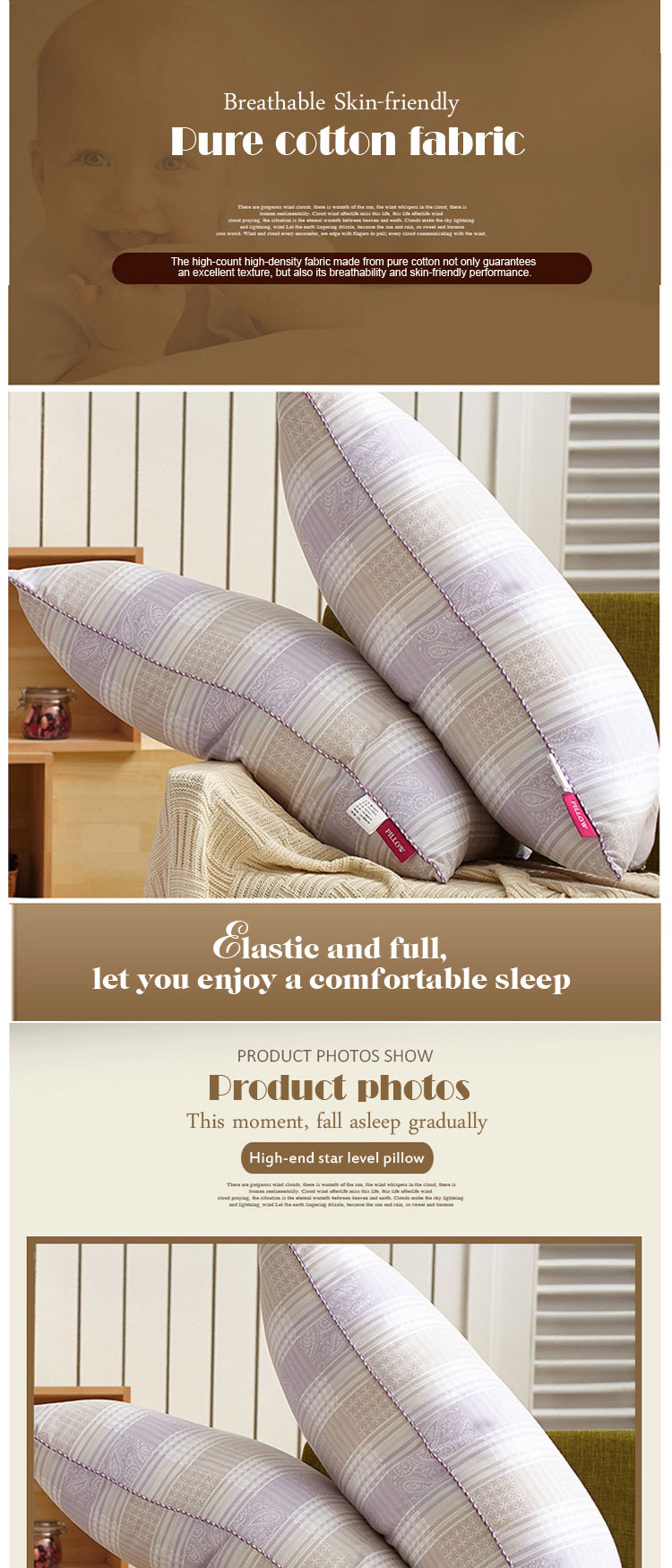 Cotton Soft Decorative Pillow Sets