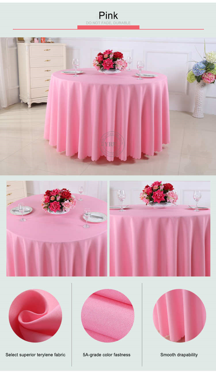 Banquet Cloth Table Cloths Round