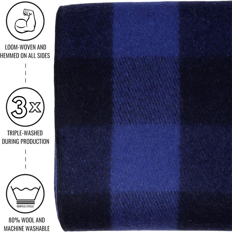 Super Cheap Wool Blanket 64x88 inches
