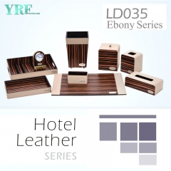 Квадратні тканинні коробки для приладдя для готелів