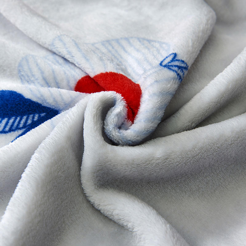 Lightweight Fleece Throw Dual-Sided