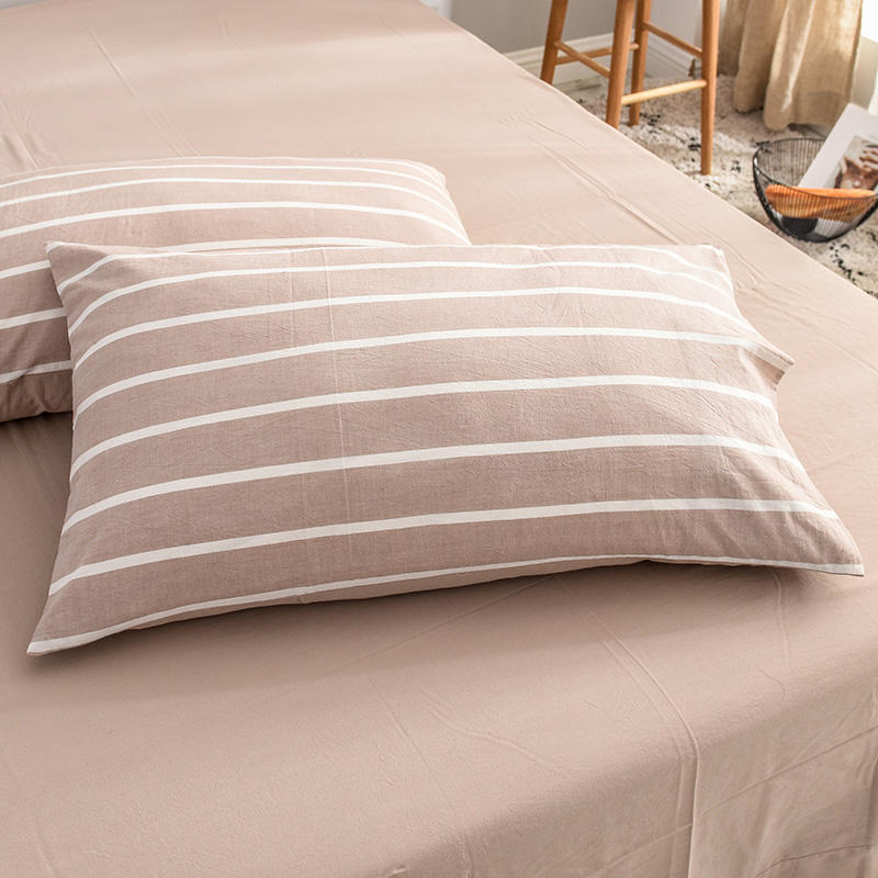 Bed Sheets Homestay 100% Washed Cotton