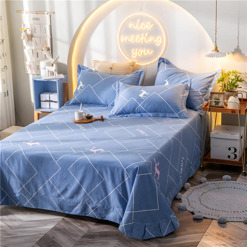 For 3PCS Full Bedsheet Bedding