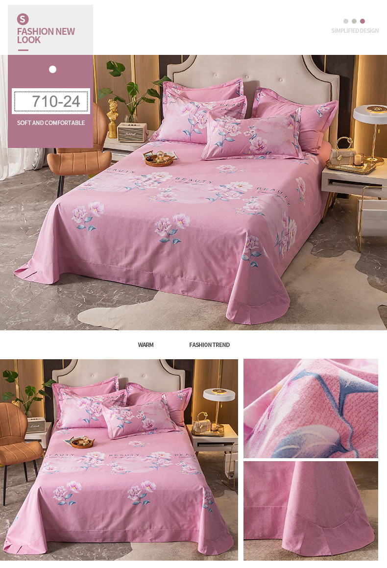 Comfortable Fade Bedsheet