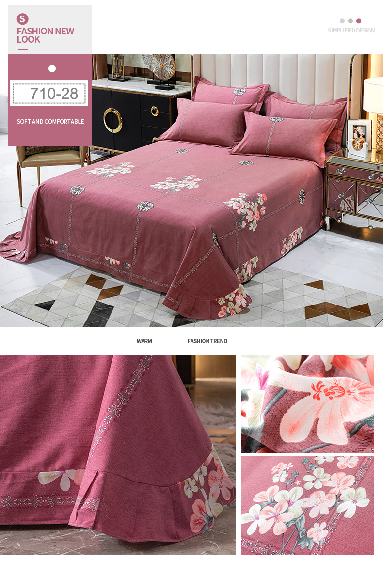 Full Sheet Set Bed Linen