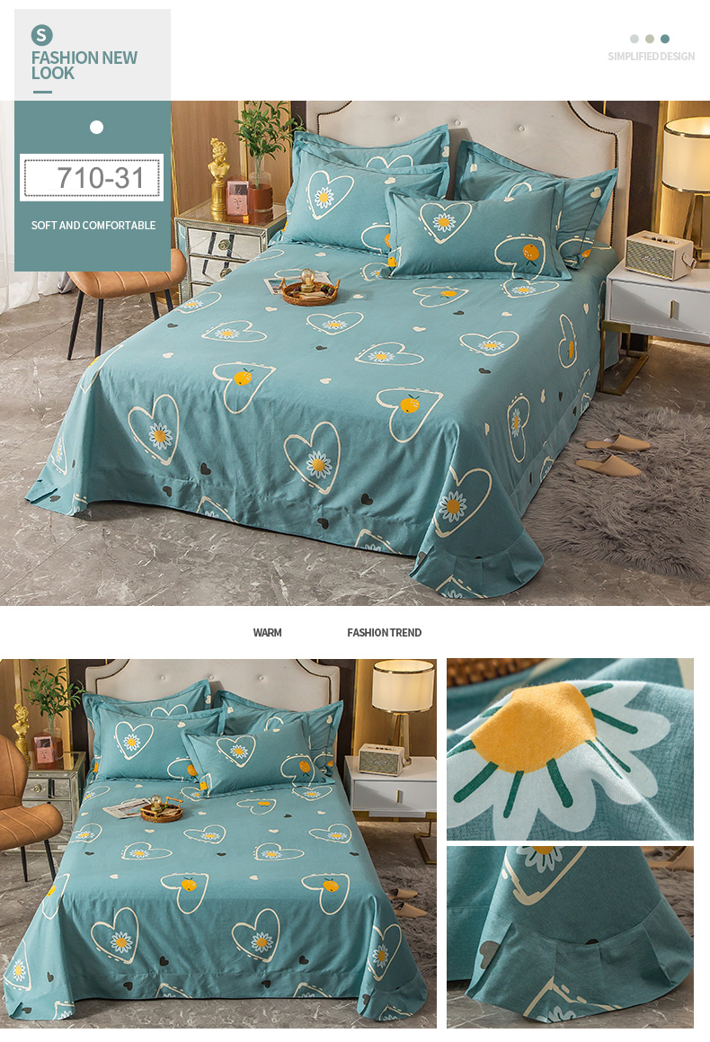 Full Bed Linen Sheet Set