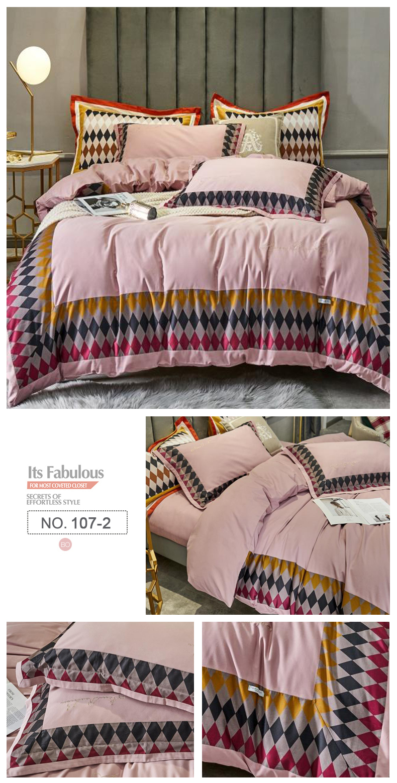 Bedding Set Printed For Single 3PCS