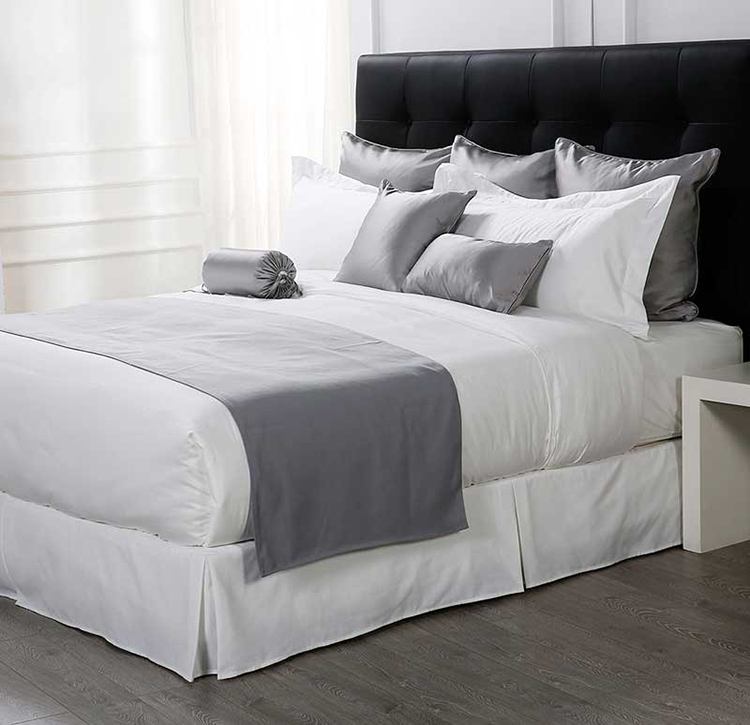 Hotel Very Soft White Combed Cotton Fitted Percale Sheets