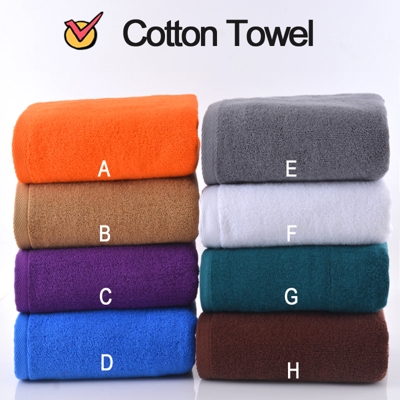 With Embroidery Logo Beauty Salon Bath Towel