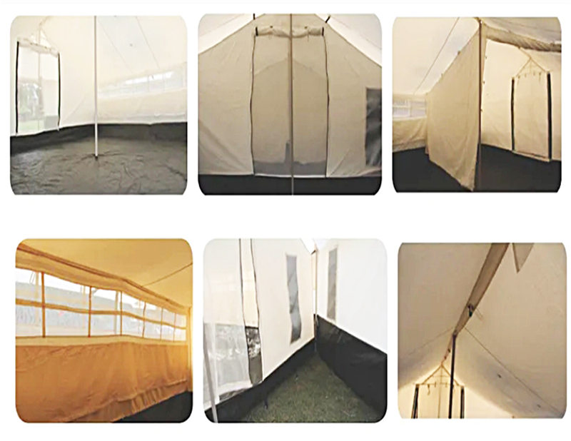 United Nations White Relief tents