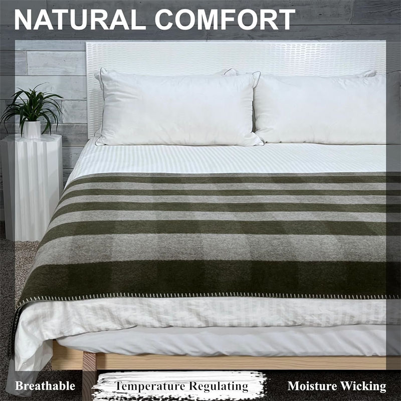 90% Wool 800g Blanket for Medical Emergencies