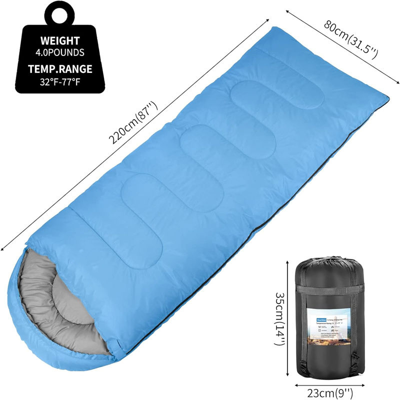 Emergency Blue Insulated Sleeping Bag Supplies - YRF