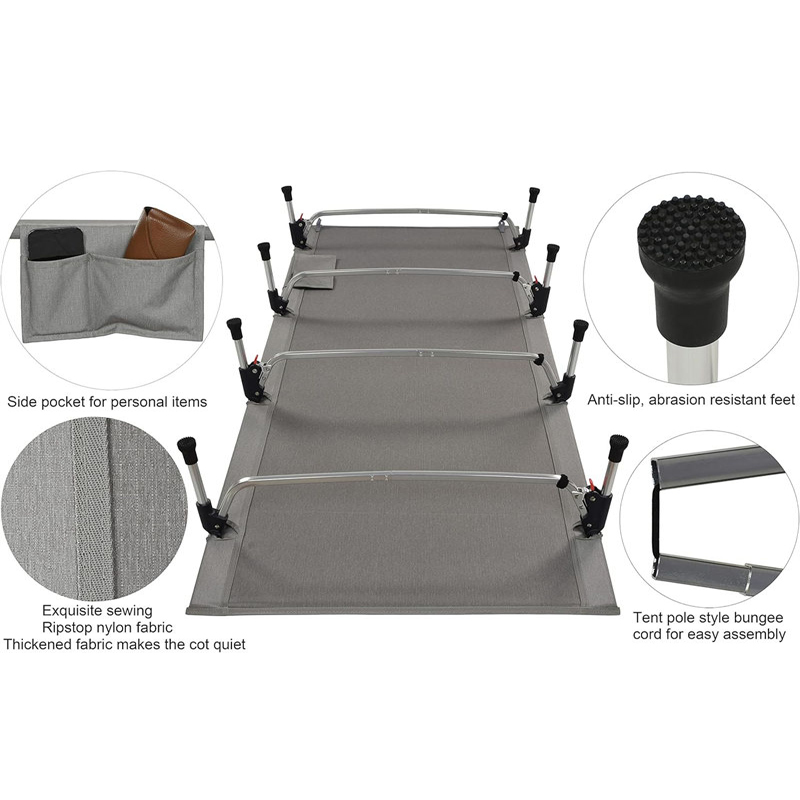 Waterproof and moisture-proof foldable bed