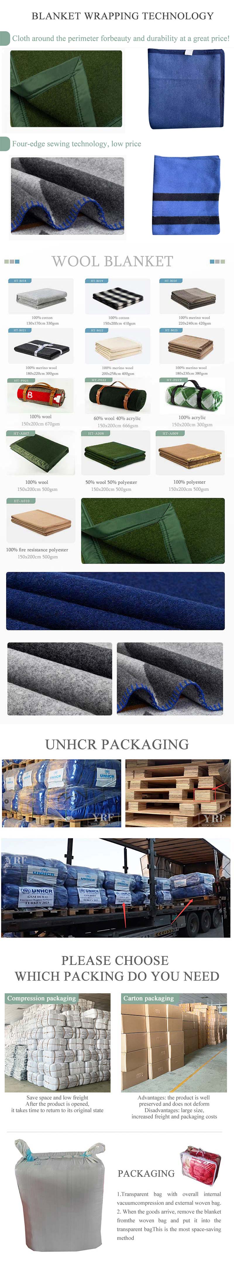 300g/hour moisture - control 250g wool blanket