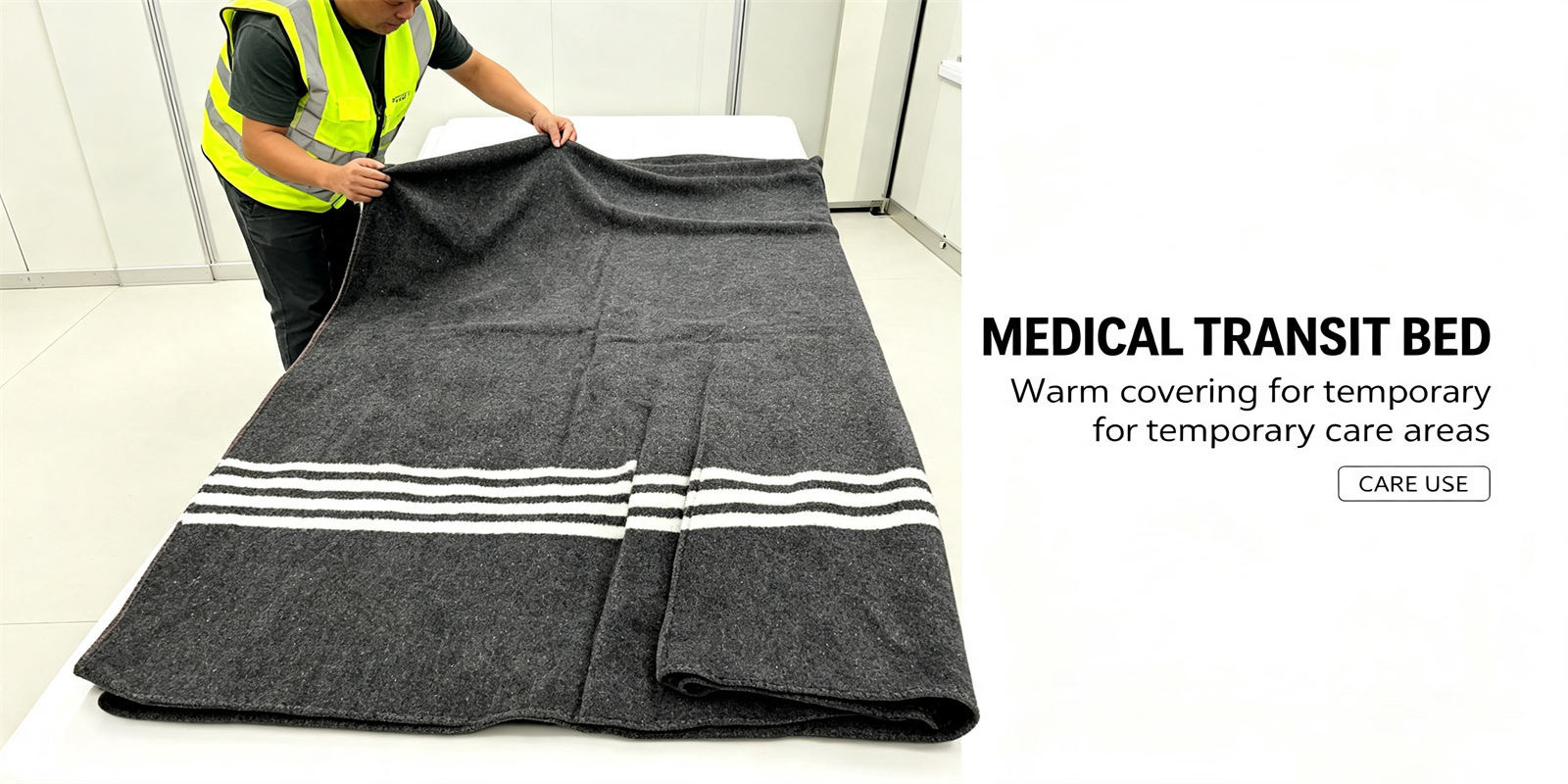 YRF Textile product view supporting the recycled-material relief blanket selection article for buyer comparison and procurement planning by overseas institutional teams for the keep the recycled claim on a separate approval track section.