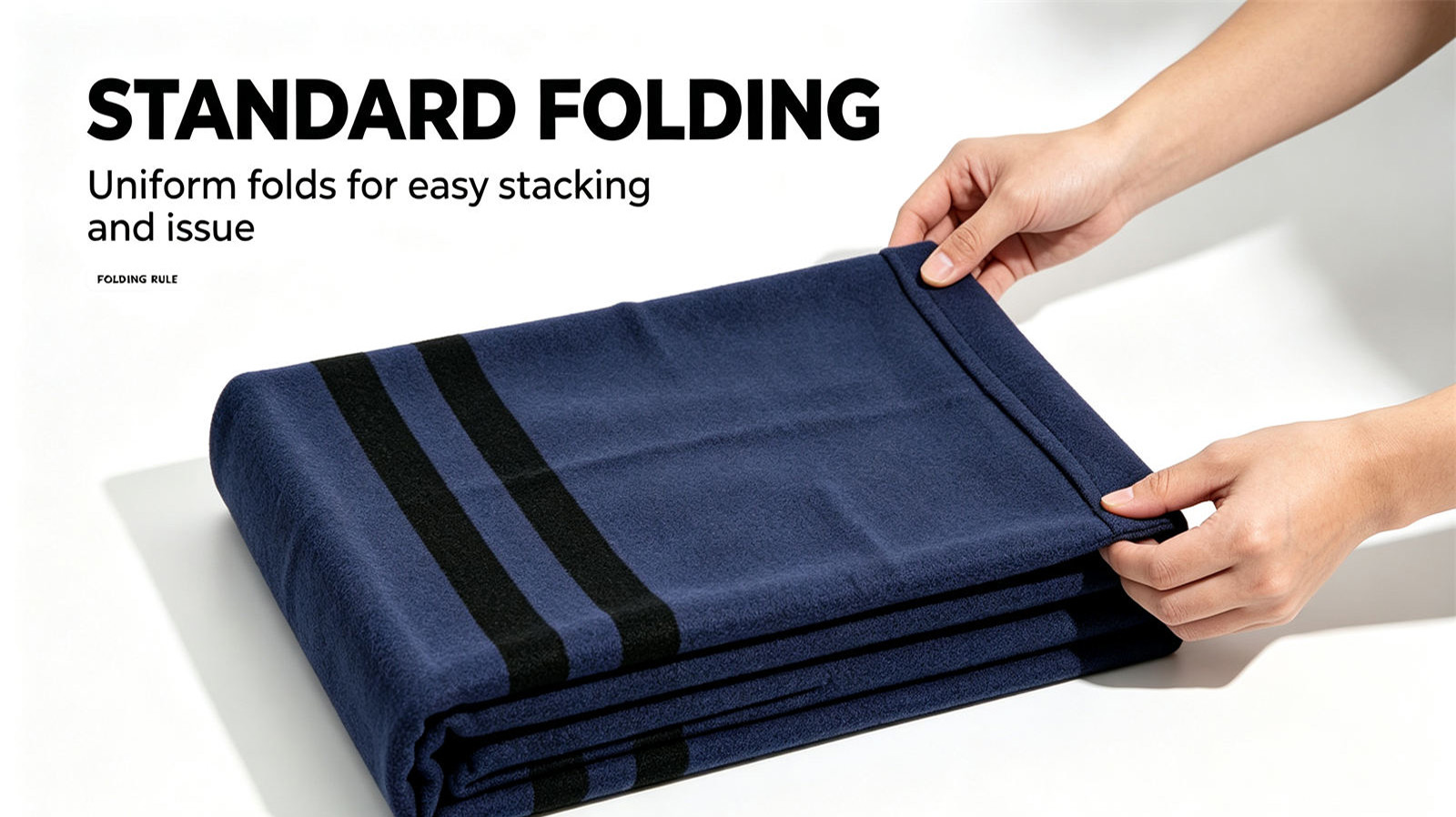 YRF Textile product view supporting the fire station blanket procurement article for buyer comparison and procurement planning by overseas institutional teams for the separate station identification from performance section.