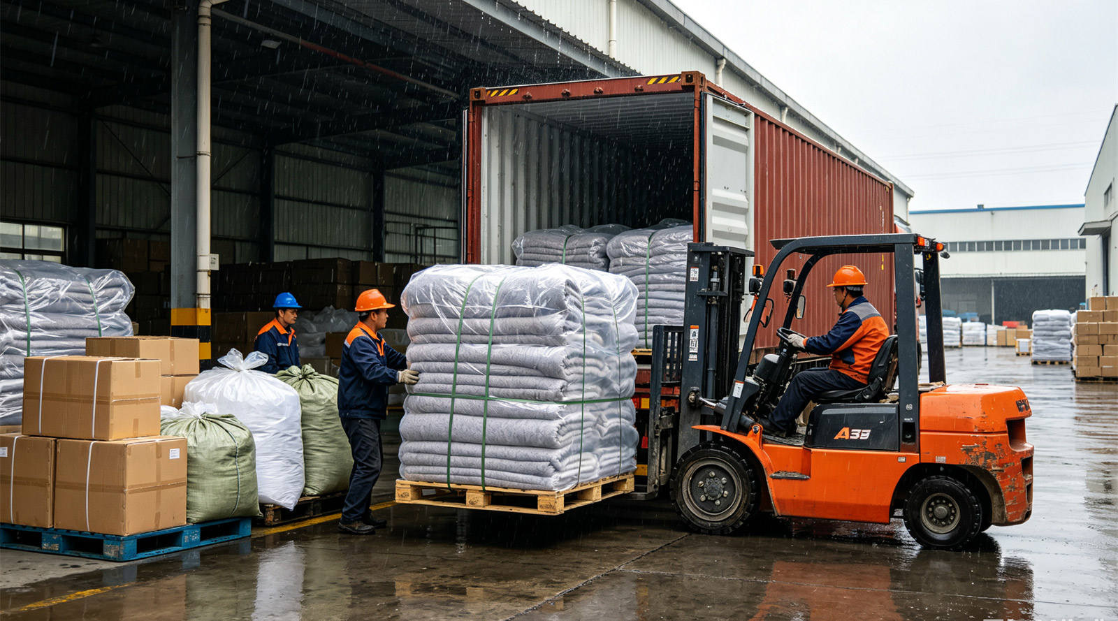 YRF Textile blankets shown in a practical supply setting supporting issue, use and operational planning decisions for institutional buyers for the build a transparent buffer section.