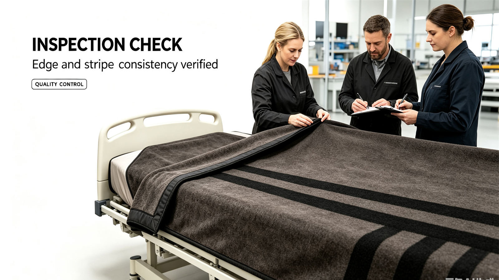YRF Textile blankets shown in a practical supply setting supporting issue, use and operational planning decisions for institutional buyers for the define the sample and method section.