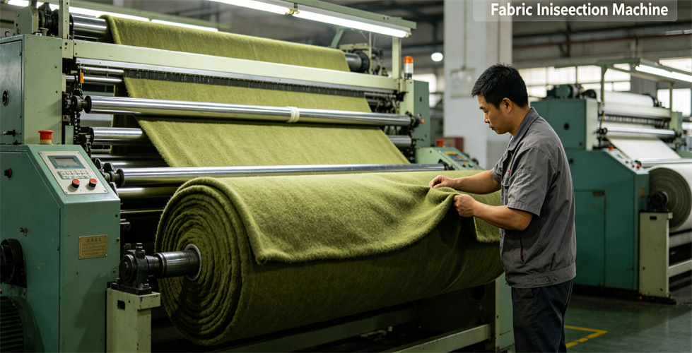 Blanket production line check for mid-production inspection and process consistency review Blanket production line check for mid-production inspection and process consistency review
