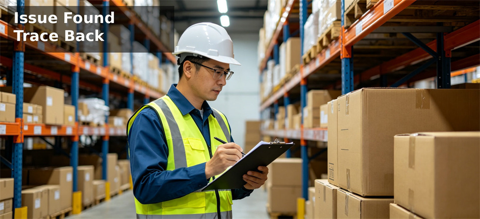 Relief blanket issue traceback review for procurement pitfall control and supplier corrective action records