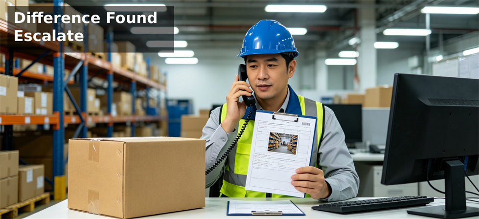 Relief blanket difference escalation file for technical document mismatch and procurement warning review