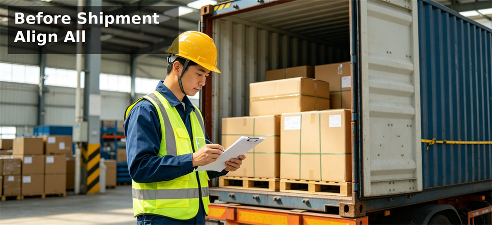 Relief blanket before-shipment alignment for preventing consumer-product substitution and order mismatch
