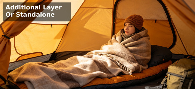 Extreme cold relief blanket additional layer use for tent sleeping arrangement and cold-weather protection planning Extreme cold relief blanket additional layer use for tent sleeping arrangement and cold-weather protection planning