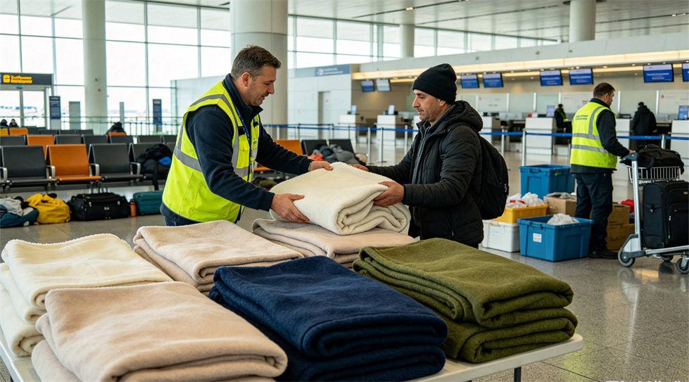 Emergency blanket temporary shelter use showing solid color brown scene for institutional procurement review Emergency blanket temporary shelter use showing solid color brown scene for institutional procurement review