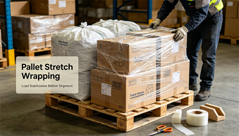Emergency blanket packing presentation showing solid color brown package for institutional procurement review