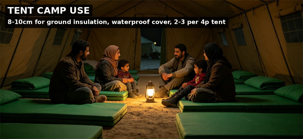 Disaster relief mattresses tent camp for institutional procurement, inspection and supply planning Disaster relief mattresses tent camp for institutional procurement, inspection and supply planning