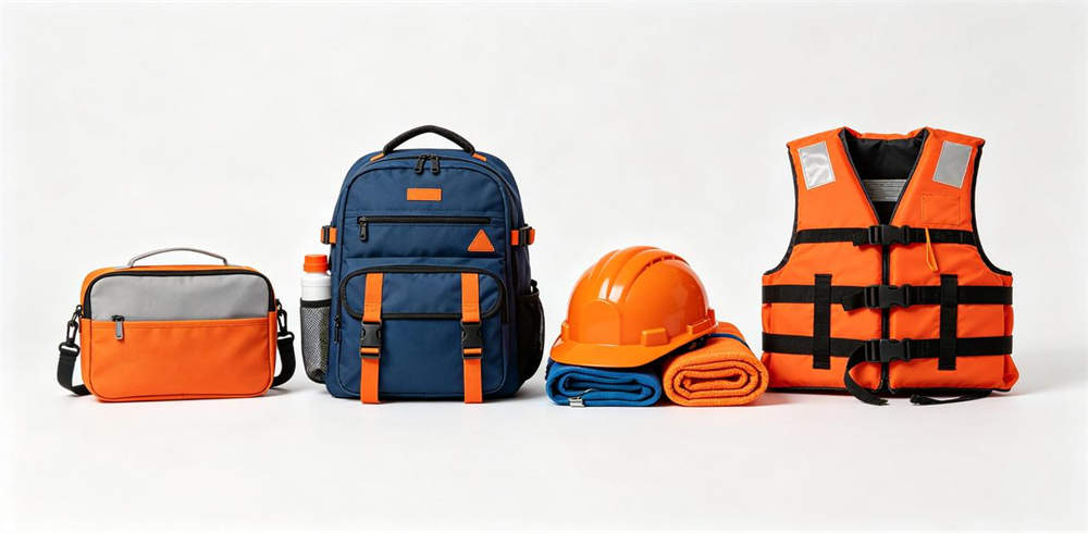 Four types of household and personal emergency kits side by side comparison Four types of household and personal emergency kits side by side comparison