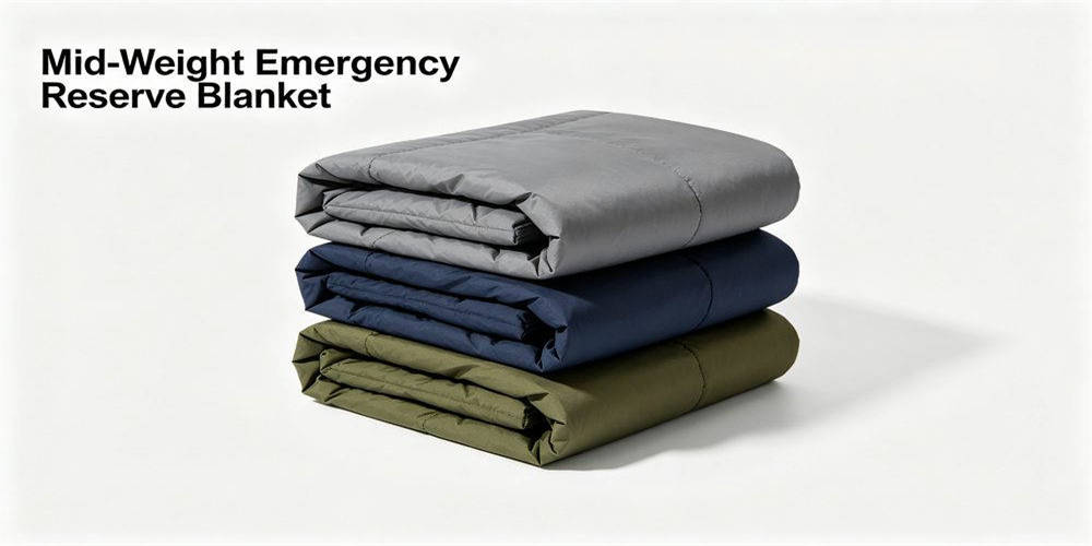 Wool blend cold weather blanket for field duty and winter camping military use