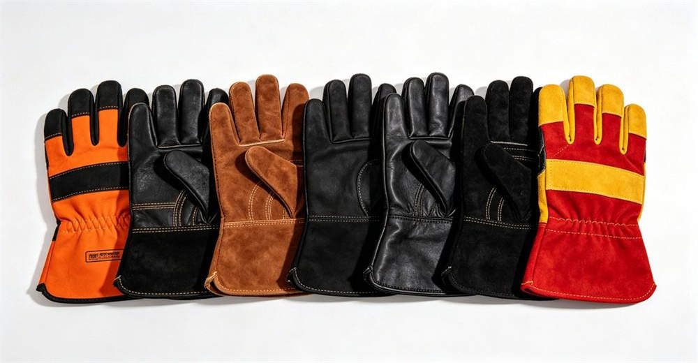 Fire resistant gloves size comparison S M L XL fit guide safety gloves wholesale bulk supplier China Fire resistant gloves size comparison S M L XL fit guide safety gloves wholesale bulk supplier China