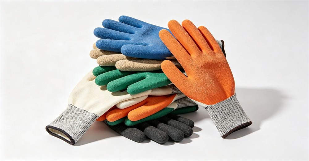 Grip gloves stack nitrile sandy texture bulk wholesale safety gloves wholesale bulk supplier China