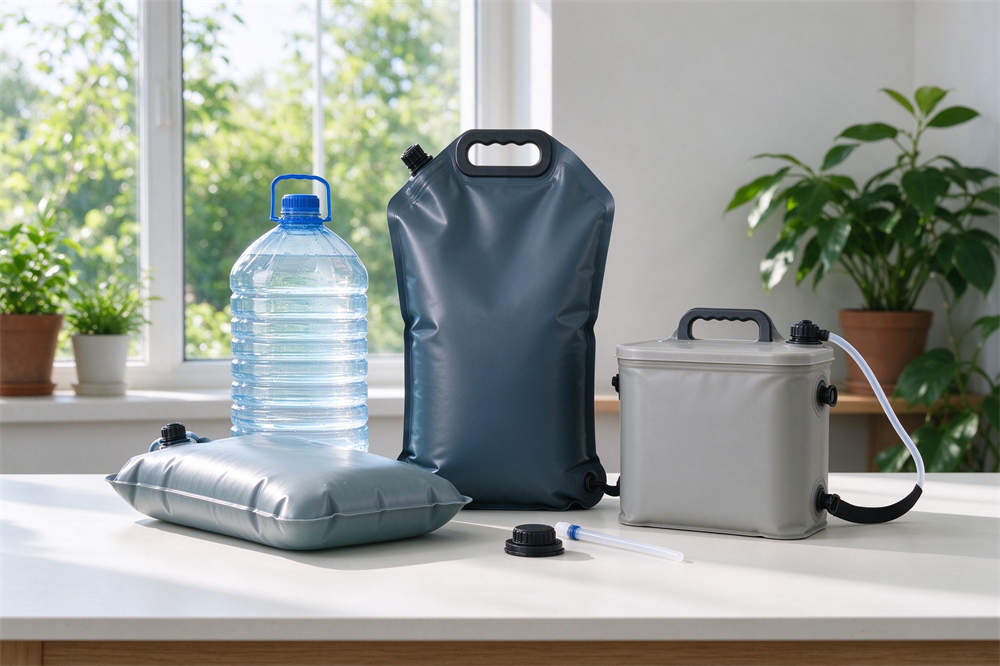 Foldable water bladders for volcano emergency, 20L and 5000L sizes, clean water supply for volcanic ash preparedness Foldable water bladders for volcano emergency, 20L and 5000L sizes, clean water supply for volcanic ash preparedness