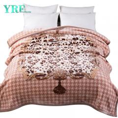 Розкішний 2-шаровий флісовий ковдру з поліестеру