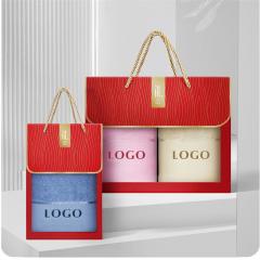 Подарунковий рушник з фірмового логотипу, бавовняний рушник для обличчя