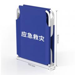 Розкладне односпальне ліжко для екстрених випадків землетрусу, портативне