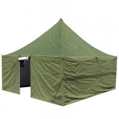 Зелений намет з 30-секундним антипіреном для надзвичайних ситуацій